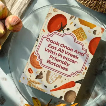 Cook Once and Eat All Week with Freezer-Friendly Batches | Time-Saving Guide Packed with Recipes for Batch Cooking & Freezing | Meal Prep eBook for Busy Families