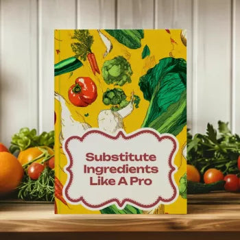 Substitute Ingredients Like a Pro | Smart Ingredient Swap Checklist | Digital Download for Healthy Cooking & Hormone-Friendly Meals