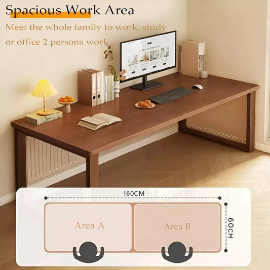63-Inch Extra Long Wooden Desk - DSARD - DSARD