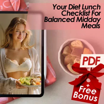 Your Diet Lunch Checklist For Balanced Midday Meals – Printable Diet Lunch Guide for Healthy Meal Planning, Weight Loss, & Meal Prep