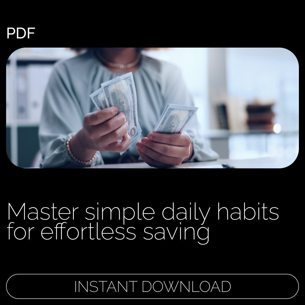 A Guide to Daily Micro-Saving Habits: Unlock Financial Freedom with Simple Daily Habits