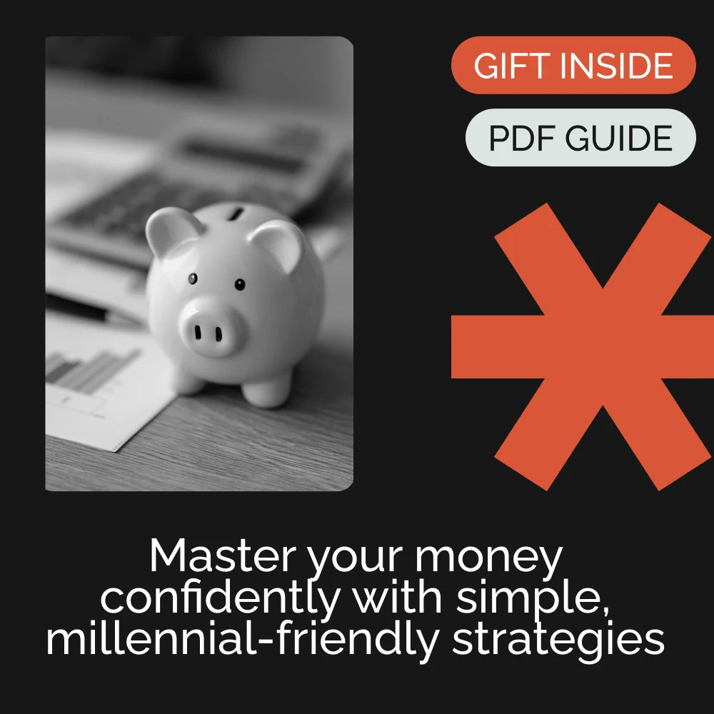 A Millennial’s Guide to Mastering Your Finances Without Losing Your Mind | Personal Finance eBook, Budgeting Guide, Debt-Free Roadmap, Savings & Investing Planner (Digital Download)