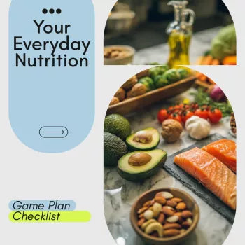 Your Everyday Nutrition Game Plan – Simple Healthy Eating Checklist, Daily Nutrition Planner, Wellness Habits Digital Download