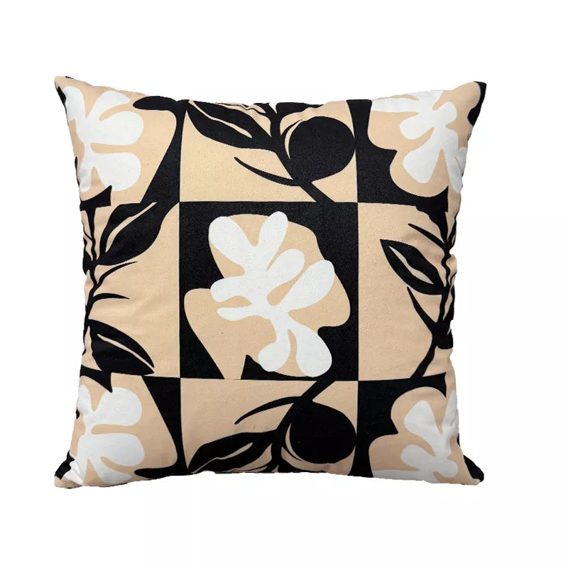 Modern Geometric Pattern Throw Pillow Cover 18×18 Inch Decorative Cushion Case