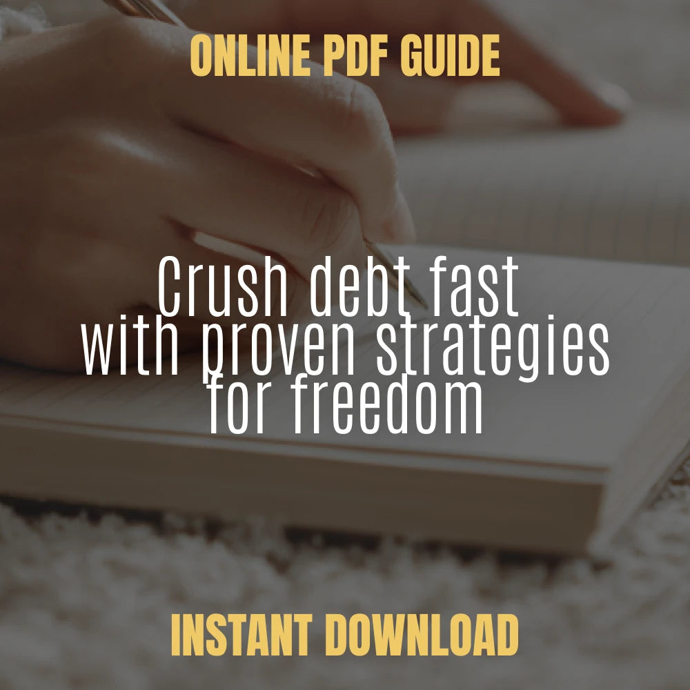 The Fast-Track Guide to Crushing Debt đź’¸ | Debt Elimination Strategies for Financial Freedom