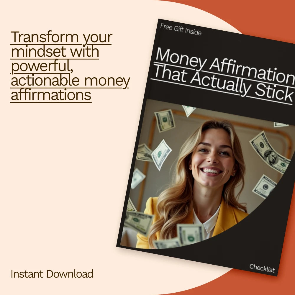 Money Affirmations That Actually Stick – Wealth Mindset Checklist for Prosperity