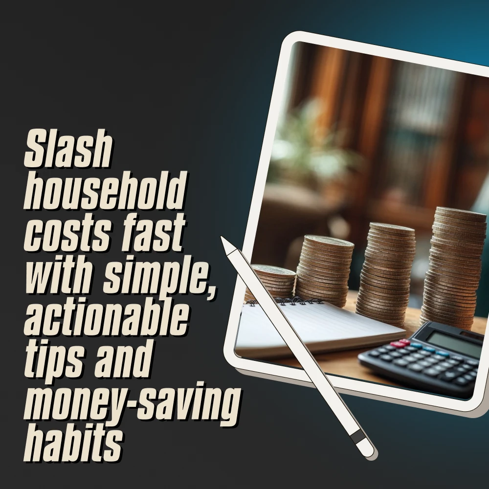 Slash Your Bills: The Ultimate Household Savings Checklist | Save on Utilities, Groceries, and More | Digital Download for Saving on Household Expenses