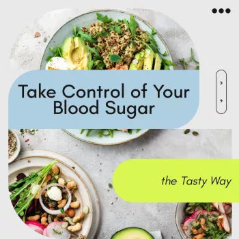 Take Control of Your Blood Sugar the Tasty Way | Prediabetes-Friendly Nutrition Guide, Easy Meal Planning eBook, Healthy Eating for Blood Sugar Balance Digital Download