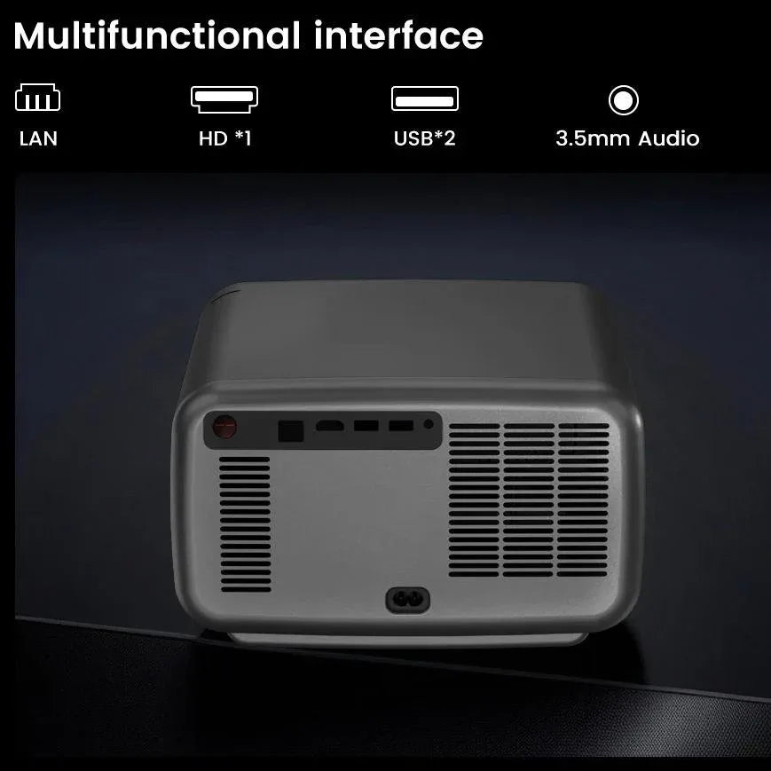 4K Ultra Bright Smart Home Theater Projector with Android 15 - DSARD