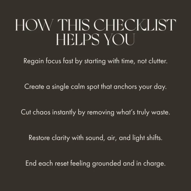 When the Room Feels Like It’s Exploding | Printable Checklist for Calm Spaces | Digital Download Guide for Overwhelmed Minds | what to do when rooms feel chaotic