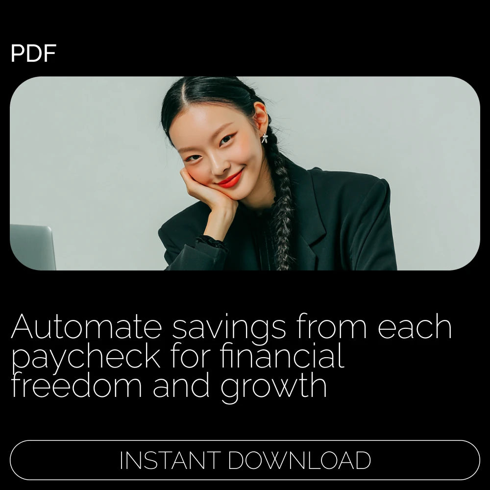 How to Automate Your Savings Effortlessly from Each Paycheck: A Simple Guide to Financial Freedom