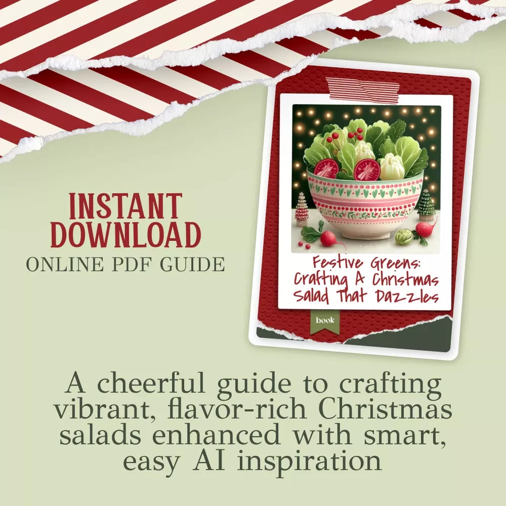 Festive Greens: Crafting a Christmas Salad That Dazzles – Holiday Recipe eBook for Home Cooks | how to make a festive salad for christmas | Christmas Kitchen Guide - DSARD