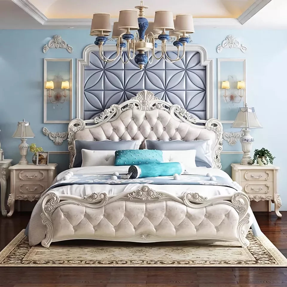 Luxury Modern European King Size Bed Frame - DSARD