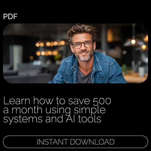 The $500 Blueprint: Smart Ways to Boost Your Savings | Practical Guide on How to Save 500 a Month with Budgeting, AI Tools & Real-Life Examples