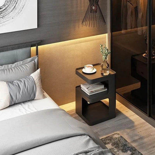 Black Coffee Nightstands Bedside Table - DSARD - DSARD