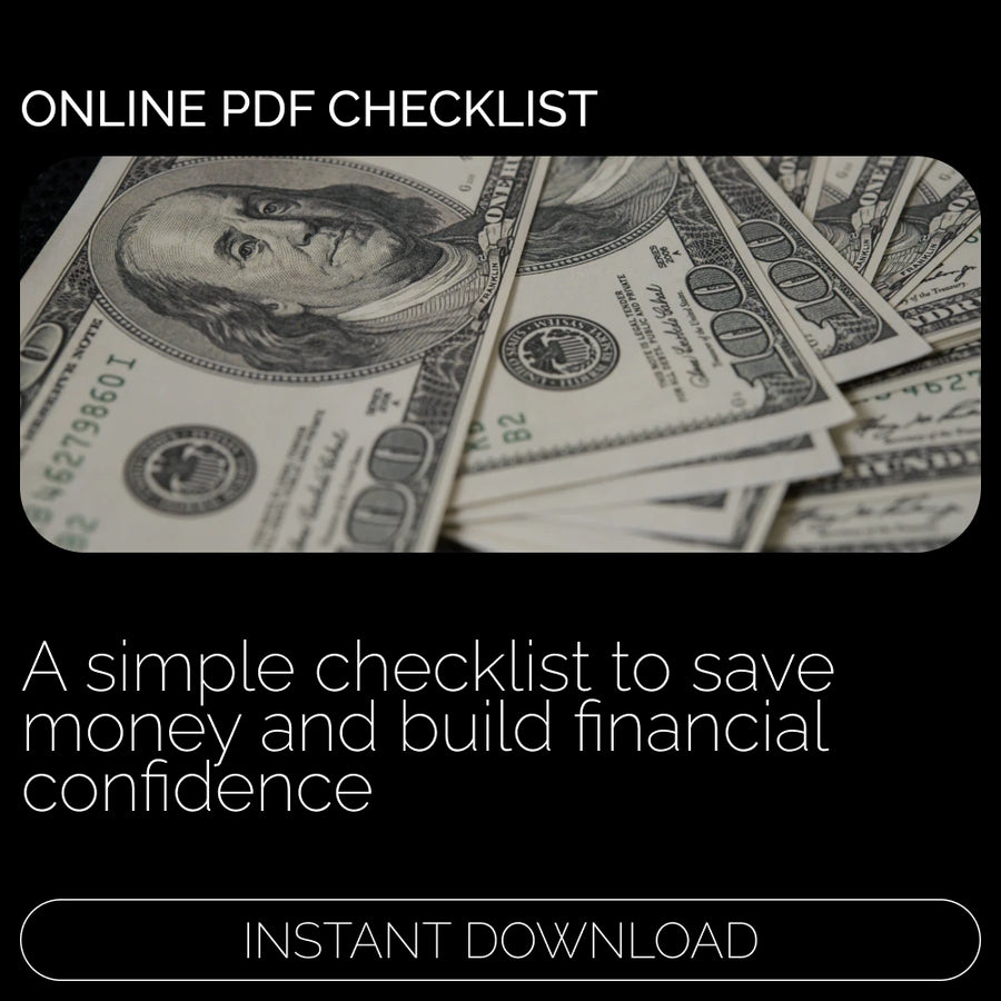 The “Broke but Building” Checklist | Save Money Without a High Salary | Budgeting Guide, Savings Planner, Financial Mindset Printable