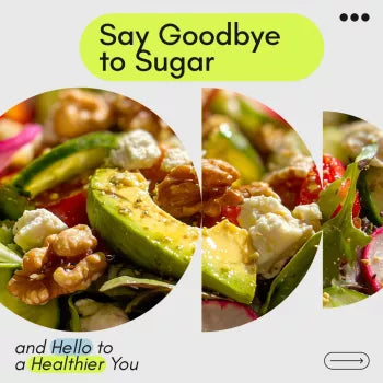 Say Goodbye to Sugar and Hello to a Healthier You | eBook Guide on how to eliminate sugar from your diet, Sugar Detox Reset, Healthy Habits & Real Food Living