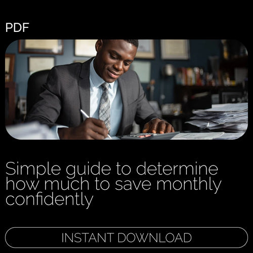 Save Smart, Live Free – Practical Money-Saving Ebook | How Much to Save a Month Guide for Beginners & Goal-Getters