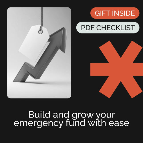 Emergency Fund Power-Up Checklist – Simple Guide to Financial Security | Digital Download