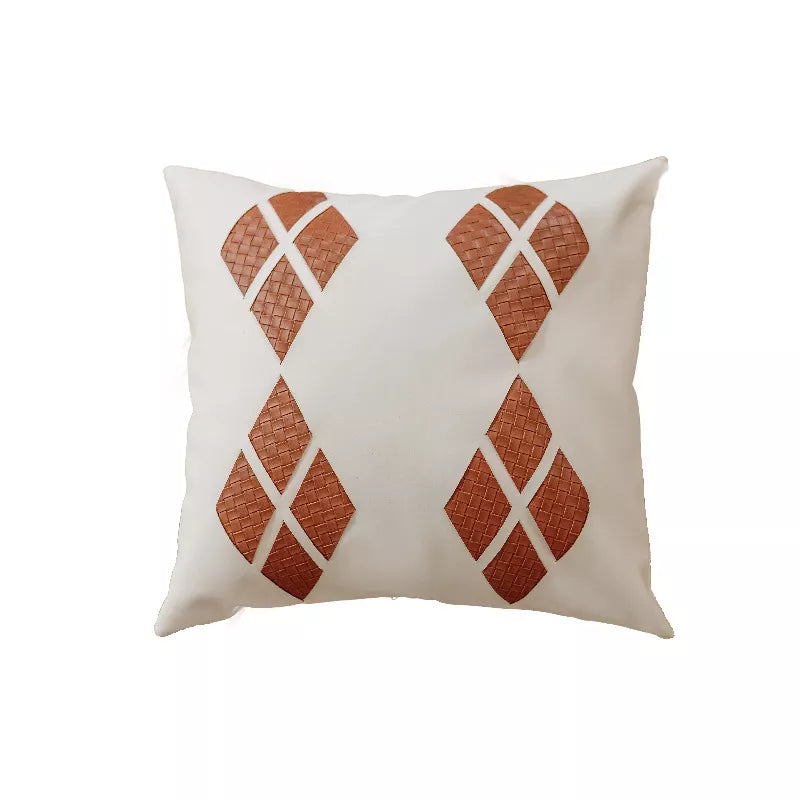 Modern Geometric 18×18″ Throw Pillow Cover – Minimalist Home Décor