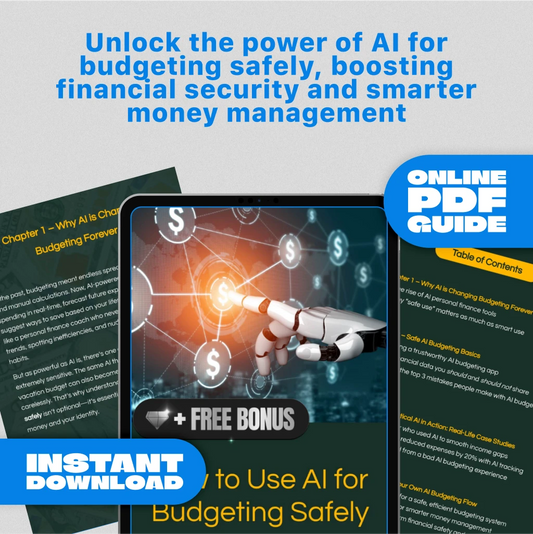 How to Use AI for Budgeting Safely – The Ultimate Guide to Smart, Secure AI-Driven Money Management