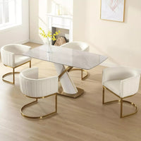 Modern Velvet Dining Chairs Set of 4 - DSARD