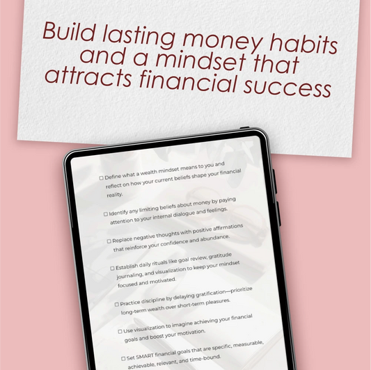 Build Habits That Pay Off – Wealth Mindset Habits for Success Checklist | Digital Download for Financial Growth