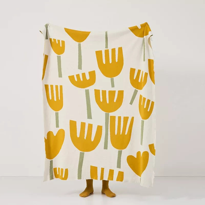 Soft Cotton Throw Blanket