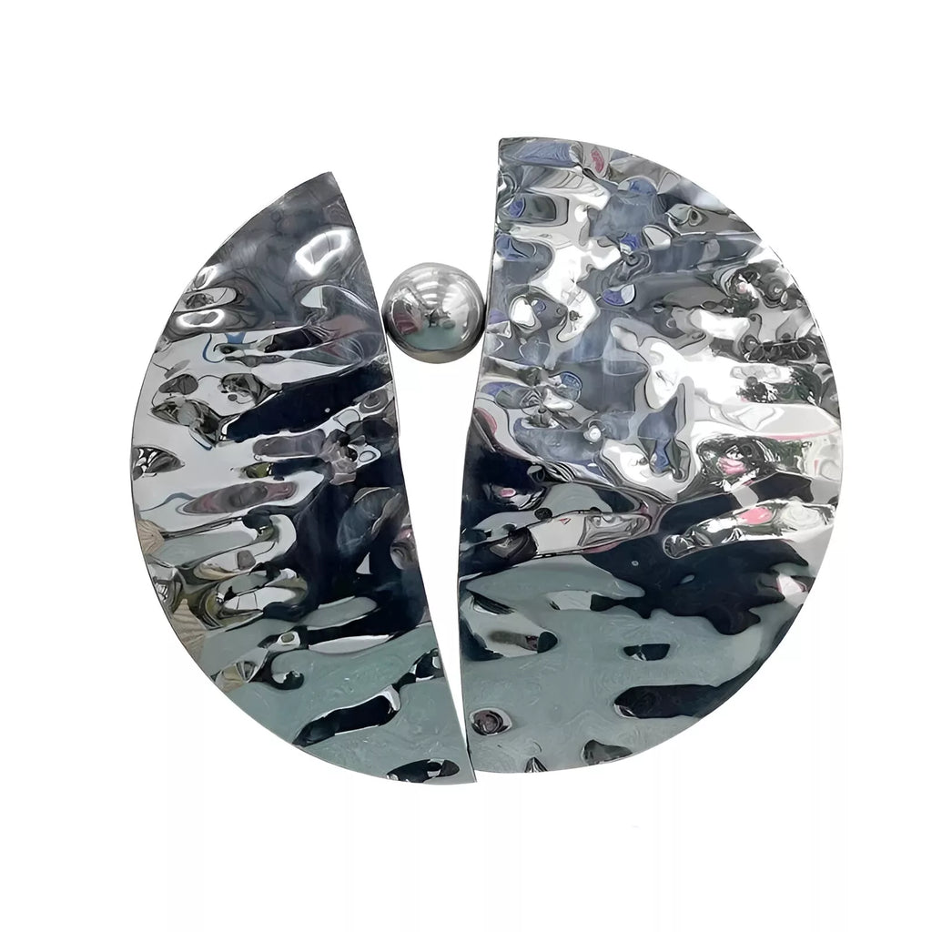 Modern Stainless Steel Wall Hanging – Water Ripple Decoration for Living Spaces