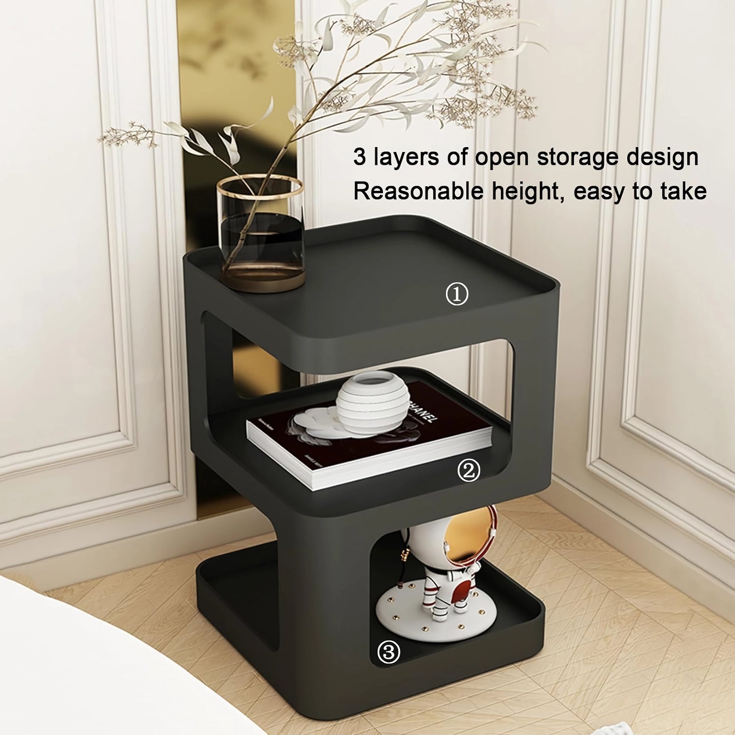 Modern Minimalist Geometric Metal Coffee Table - DSARD