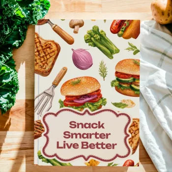 Snack Smarter Live Better | Healthy Snack Guide | How to Make Healthy Snacks at Home | Digital Download eBook