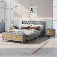 4-Piece Queen Size Bedroom Set - DSARD - DSARD