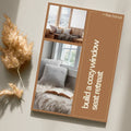 Build a Cozy Window Seat Retreat | DIY Window Seat Checklist | Cozy Nook Home Decor Digital Download | Window Seat Design Guide - DSARD