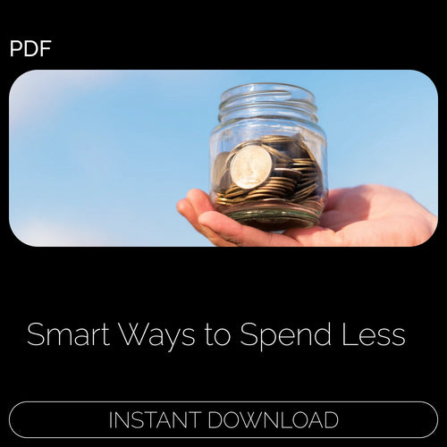 A Beginner’s Guide to Cutting Back on Non-Essential Expenses | Digital Budgeting Guide for Smart Spending | How to Cut Back on Non-Essential Spending | Minimalist Money Workbook | Financial Wellness PDF