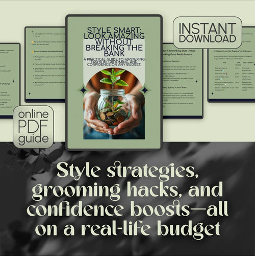 Style Smart: Look Amazing Without Breaking the Bank – Digital Guide on How to Look Good on a Budget, Capsule Wardrobe, Affordable Grooming & Confidence Boost