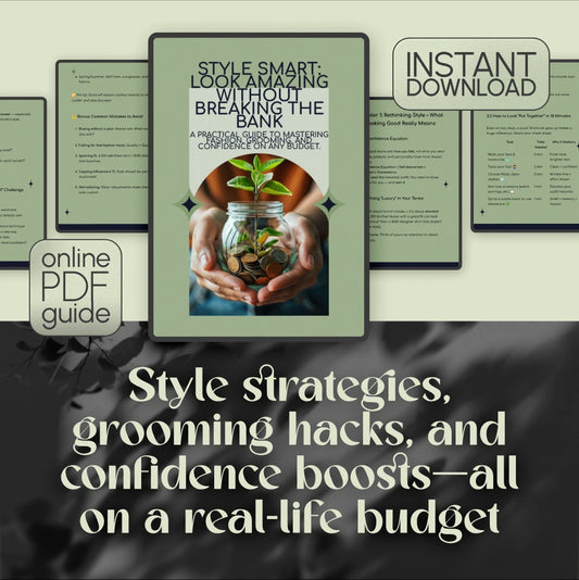 Style Smart: Look Amazing Without Breaking the Bank – Digital Guide on How to Look Good on a Budget, Capsule Wardrobe, Affordable Grooming & Confidence Boost