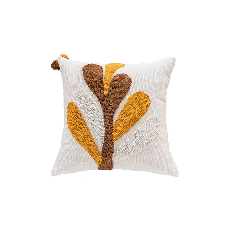 Bohemian Style Jacquard Embroidery Cushion Cover – Decorative Throw Pillow for Home - DSARD