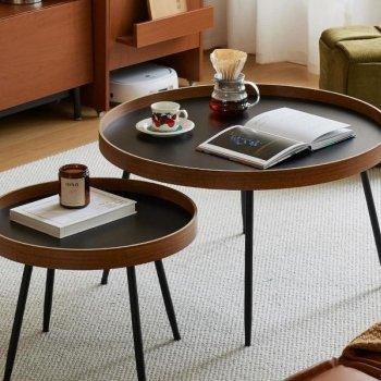 DSARD Modern Minimalist Round Coffee Table - DSARD