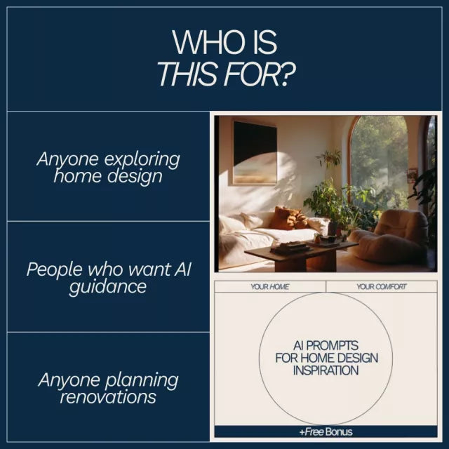 AI Prompts for Home Design Inspiration – Digital Guide for Creative Layouts, Styles & Concepts | ai prompts for home design inspiration