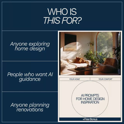 AI Prompts for Home Design Inspiration – Digital Guide for Creative Layouts, Styles & Concepts | ai prompts for home design inspiration