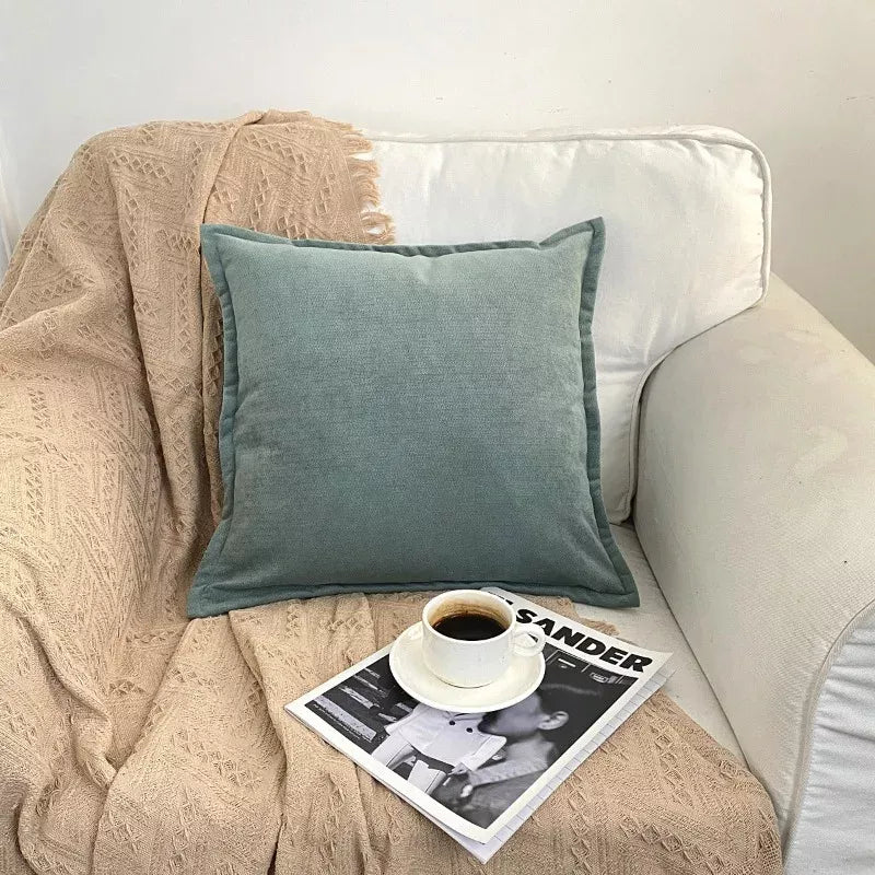 Luxury Nordic Plush Pillow Case 18×18 Inch