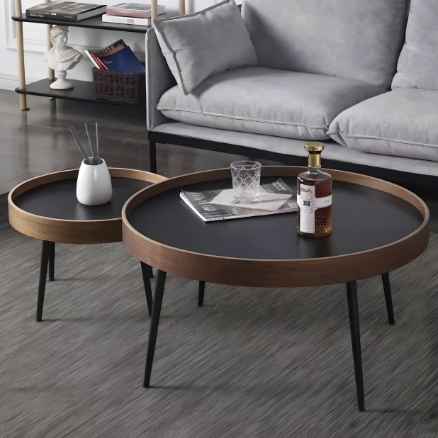 DSARD Modern Minimalist Round Coffee Table