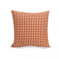 Woven Jacquard Grid Pillow Cover 18×18 Inch – Decorative Throw Cushion Case