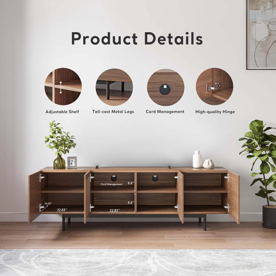 Modern Chic 2M Lowboard TV Stand - DSARD