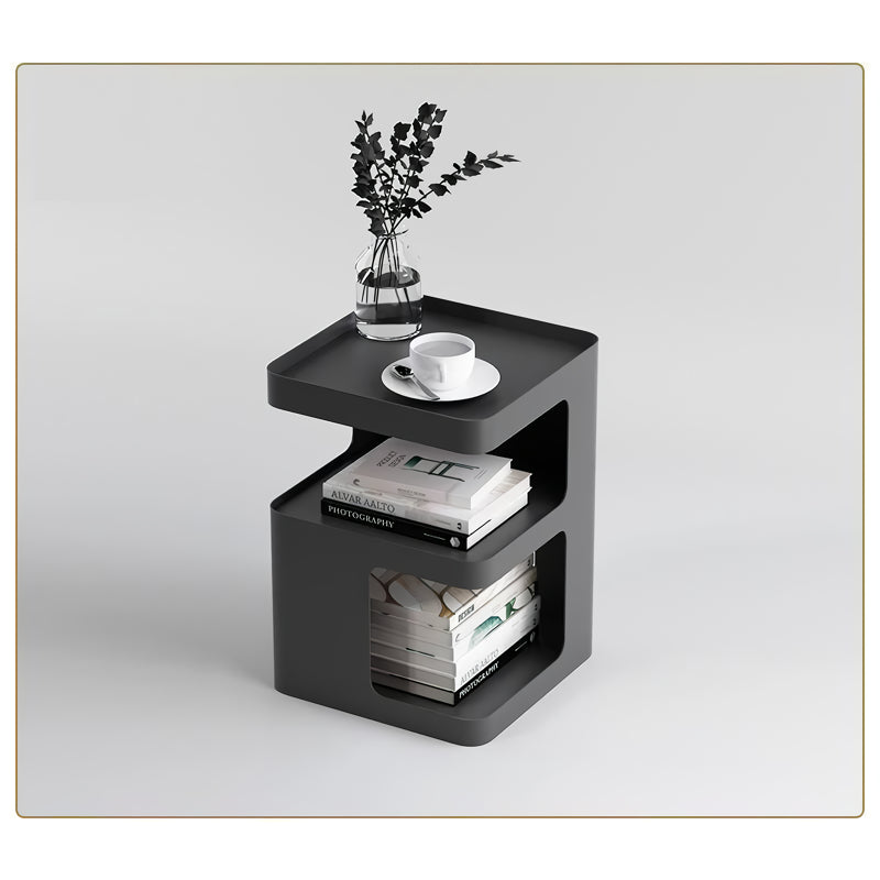 Black Coffee Nightstands Bedside Table