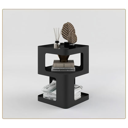 Black Coffee Nightstands Bedside Table