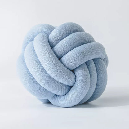 DIY Knot Pillow Ball – Oversized Soft Cushion for Home & Pets