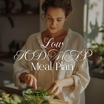 Low FODMAP Meal Plan Checklist for Women | Gut Health & Bloat Relief Digital Download