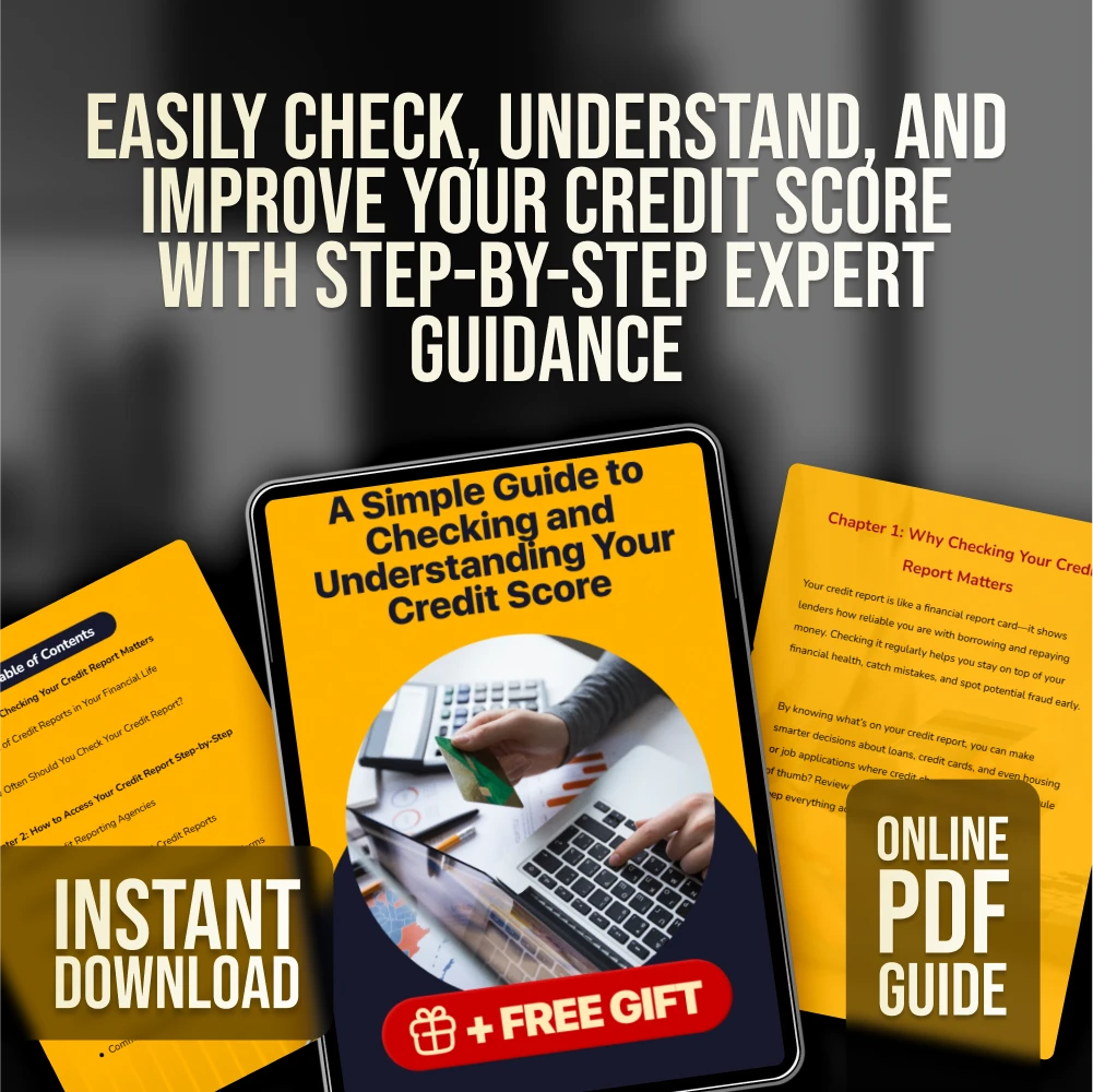 A Simple Guide to Checking and Understanding Your Credit Score – How Do I Check My Credit Report | Printable PDF eBook, Credit Report Checklist
