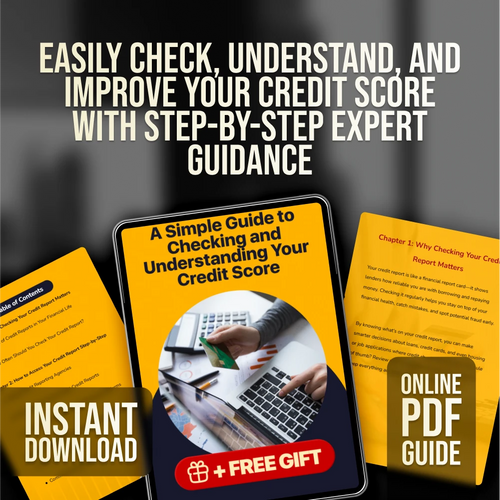 A Simple Guide to Checking and Understanding Your Credit Score – How Do I Check My Credit Report | Printable PDF eBook, Credit Report Checklist